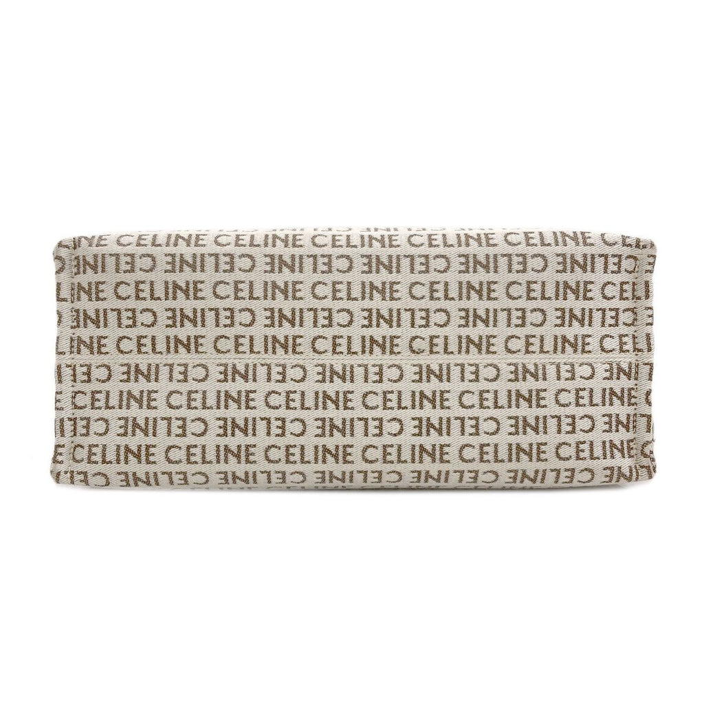Celine Cabas Thais Large Triomphe Tote Canvas — view 4
