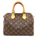 Louis Vuitton Speedy 25 Handbag Monogram Canvas