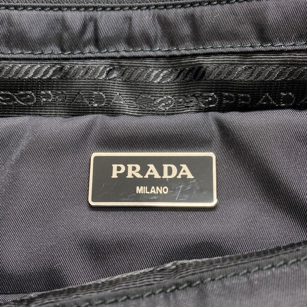 Prada Quilted Logo Tote Nylon — view 6