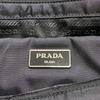 Prada Quilted Logo Tote Nylon — view 6