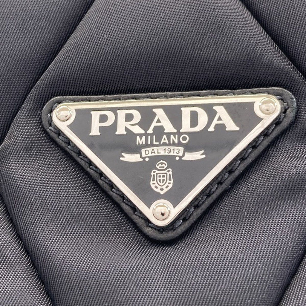 Prada Quilted Logo Tote Nylon — view 8