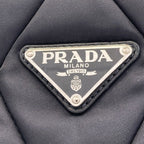 Prada Quilted Logo Tote Nylon — view 8