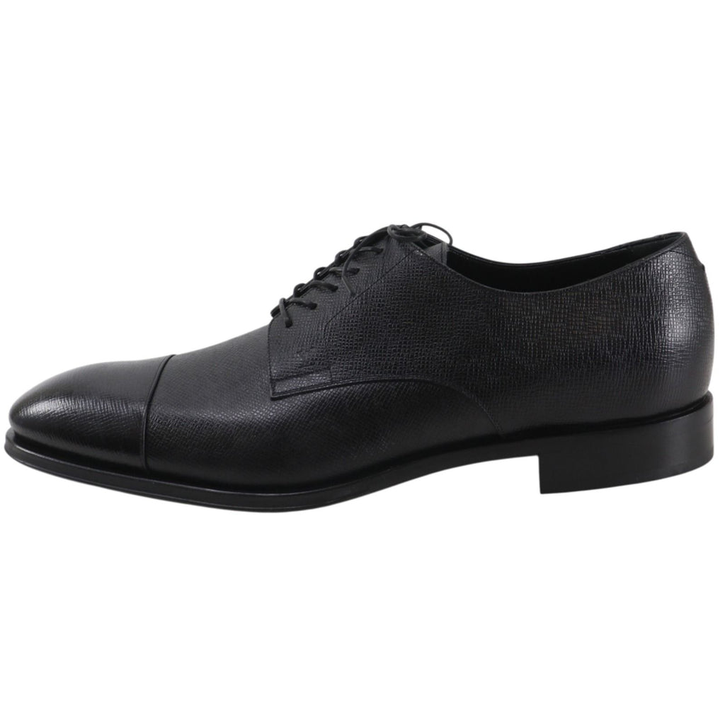Louis Vuitton Derby Shoes Kensington Leather Black Dress — view 2