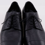 Louis Vuitton Derby Shoes Kensington Leather Black Dress — view 7
