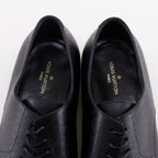 Louis Vuitton Derby Shoes Kensington Leather Black Dress — view 6
