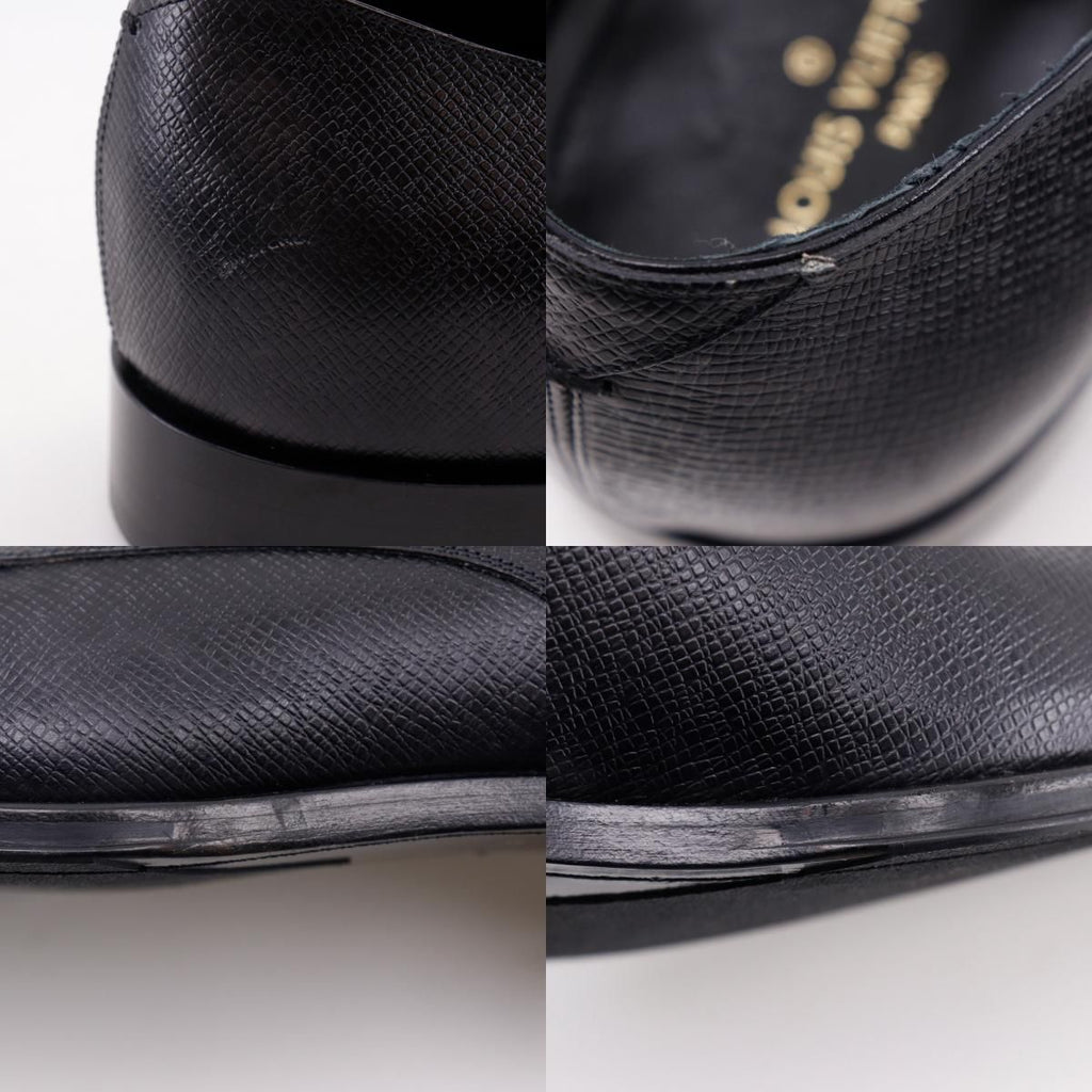 Louis Vuitton Derby Shoes Kensington Leather Black Dress — view 9