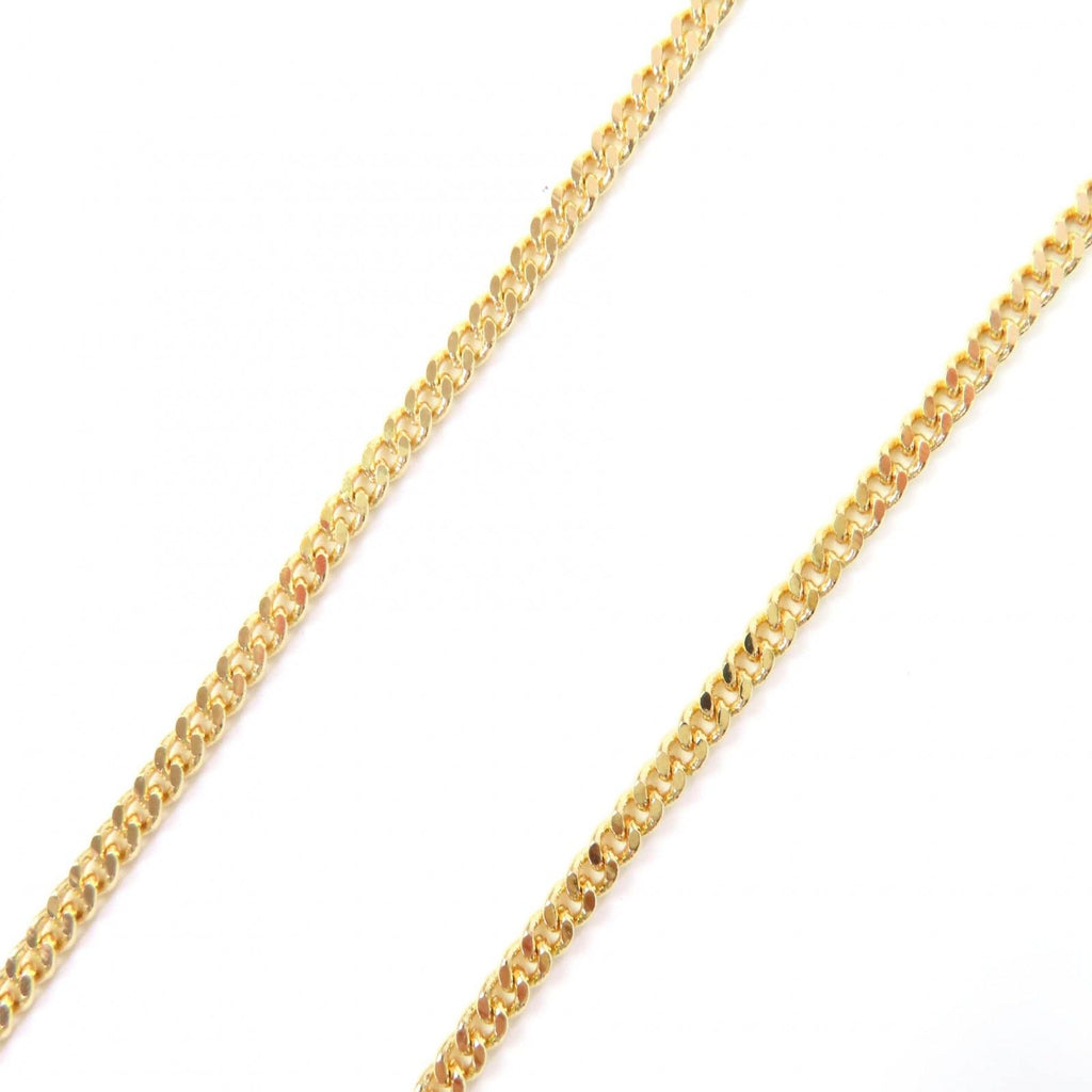 Loewe Anagram Cube Chain Necklace Pendant Gold — view 5