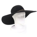 Hermes Gold Chaine D'ancre Beaver Felt Hat Black 57