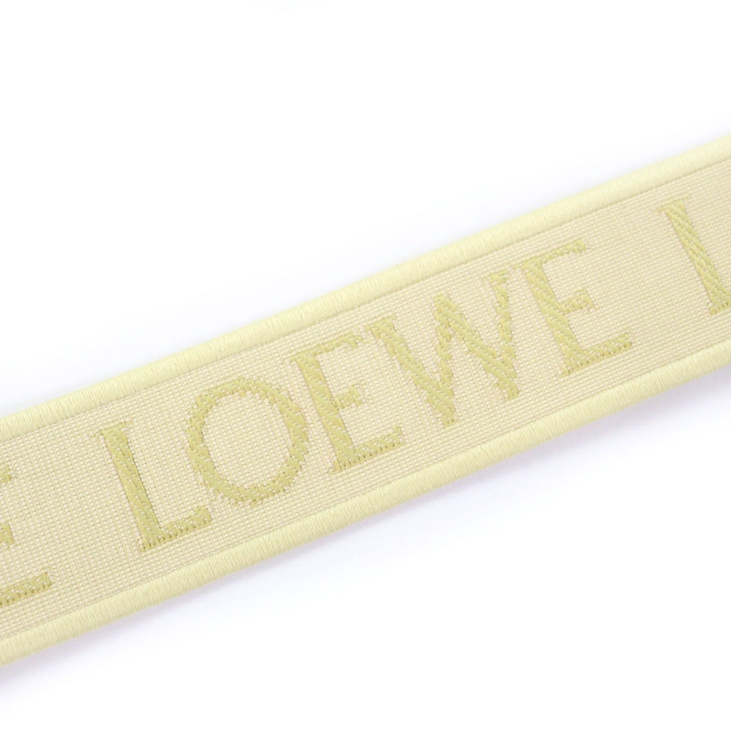 Loewe Leather Anagram Logo Shoulder Strap Yellow Gold — view 4