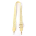 Loewe Leather Anagram Logo Shoulder Strap Yellow Gold