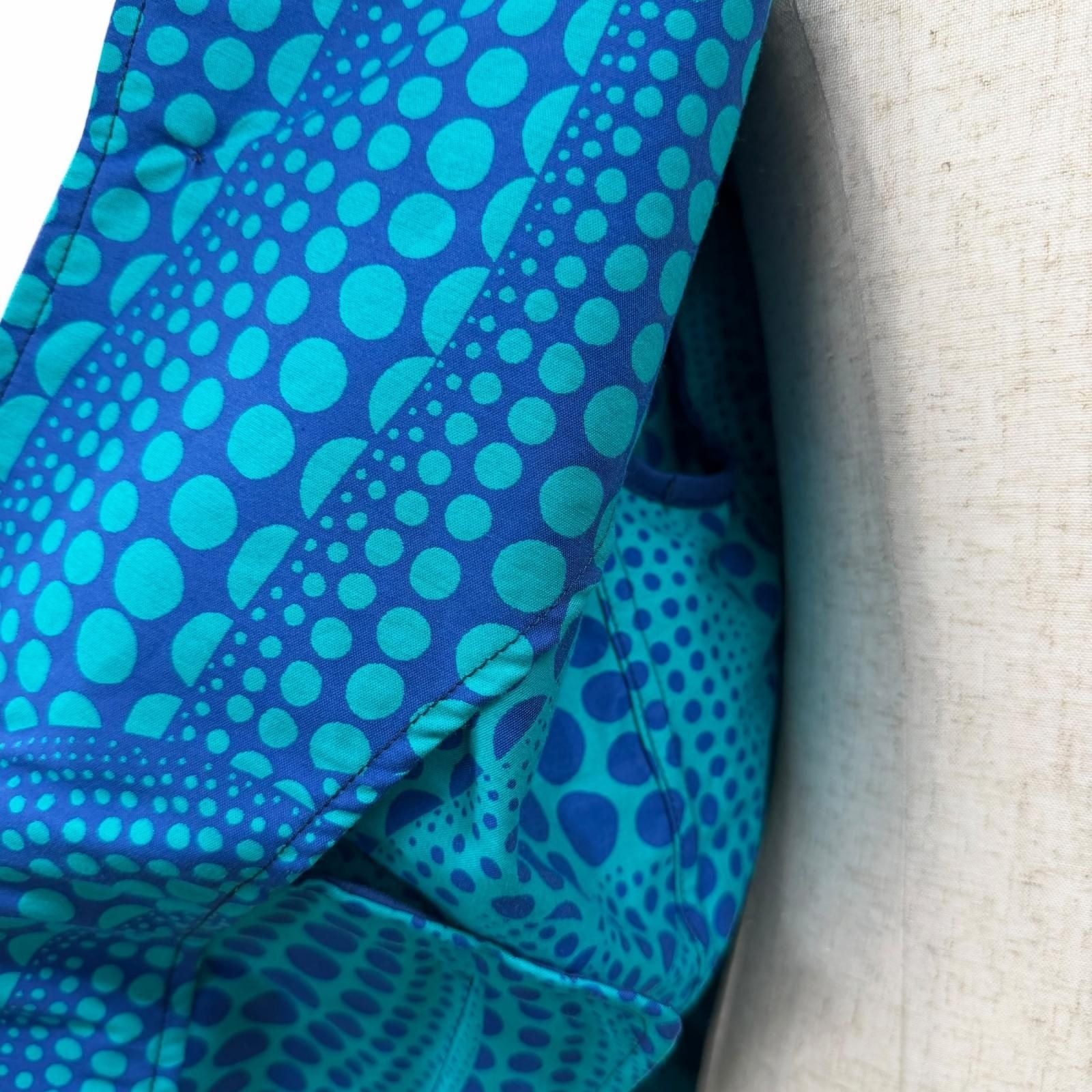 Louis Vuitton Yayoi Kusama Over Pumpkin Jacket Blue 46 — view 5