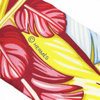 Hermes Danse Pacifique Dance Pacific Silk 100% Blue Vert Scarf — view 5