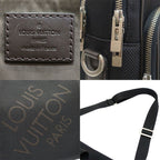 Louis Vuitton Associe GM Handbag 2-Way Damier Jean Canvas Silver — view 6