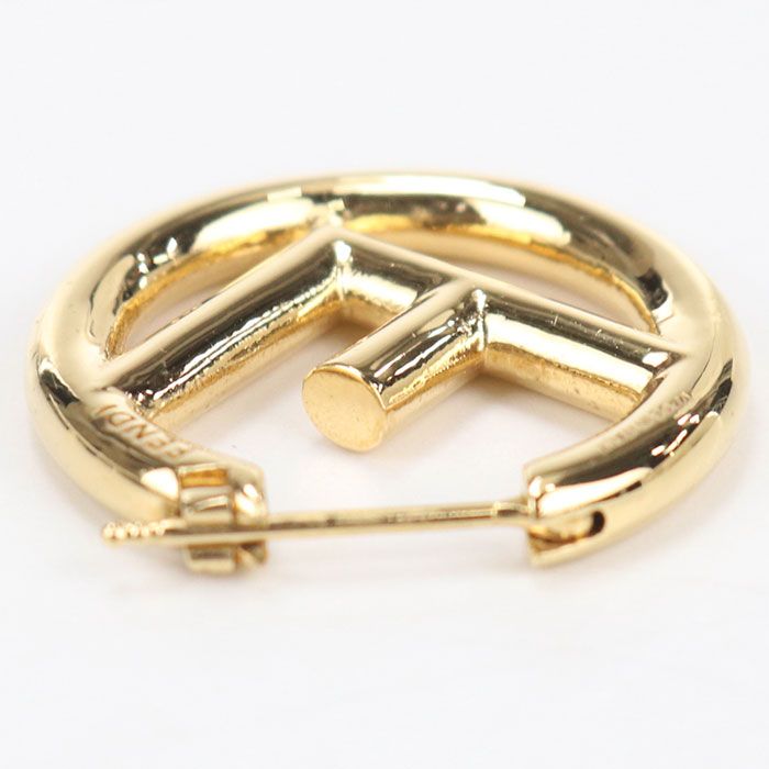Fendi Earrings Metal Gold — view 4