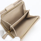 Prada Vitello Gray Leather Bifold Wallet Calf — view 5