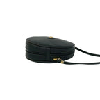 Gucci Vintage GG Logo Leather Mini Shoulder Bag Pochette Black — view 6