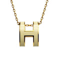 Hermes Necklace Gold