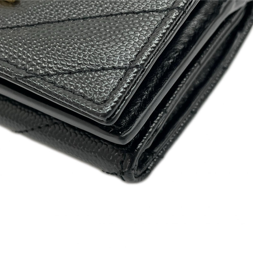 Saint Laurent Yves Wallet Black — view 9