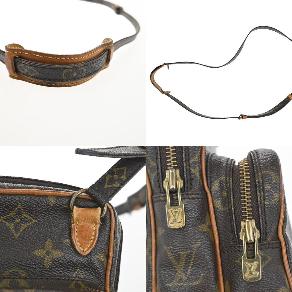 Louis Vuitton Mini Amazon Shoulder Bag Brown Monogram Leather — view 9