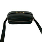Celine Cles Small Camera Bag Leather Pochette Crossbody Black — view 4