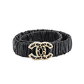 Chanel Belt Leather Belts Black