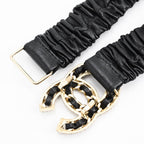 Chanel Belt Leather Belts Black — view 5