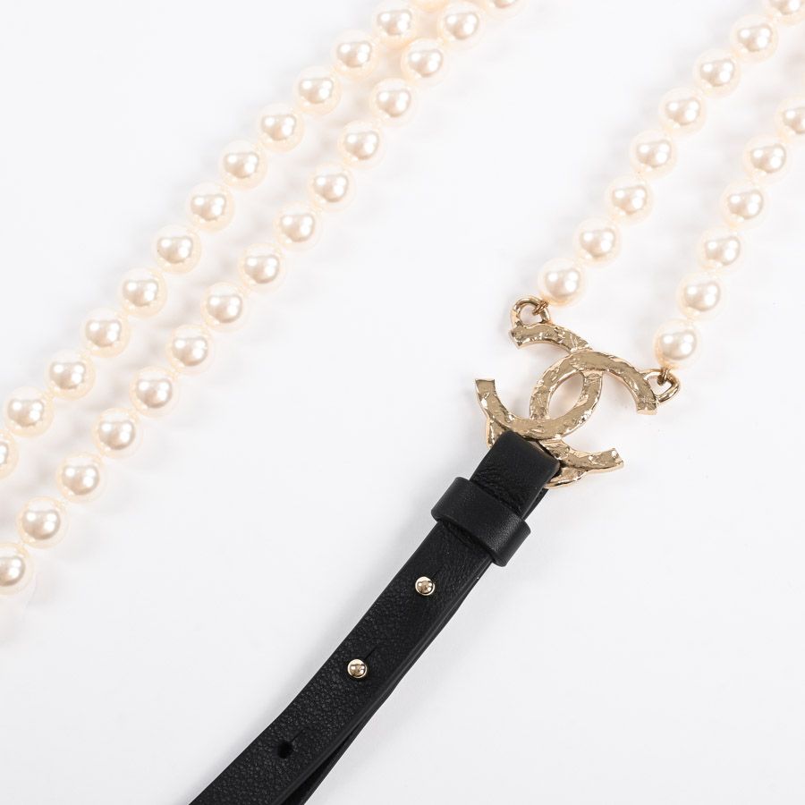 Chanel Suspenders White — view 2