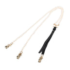 Chanel Suspenders White