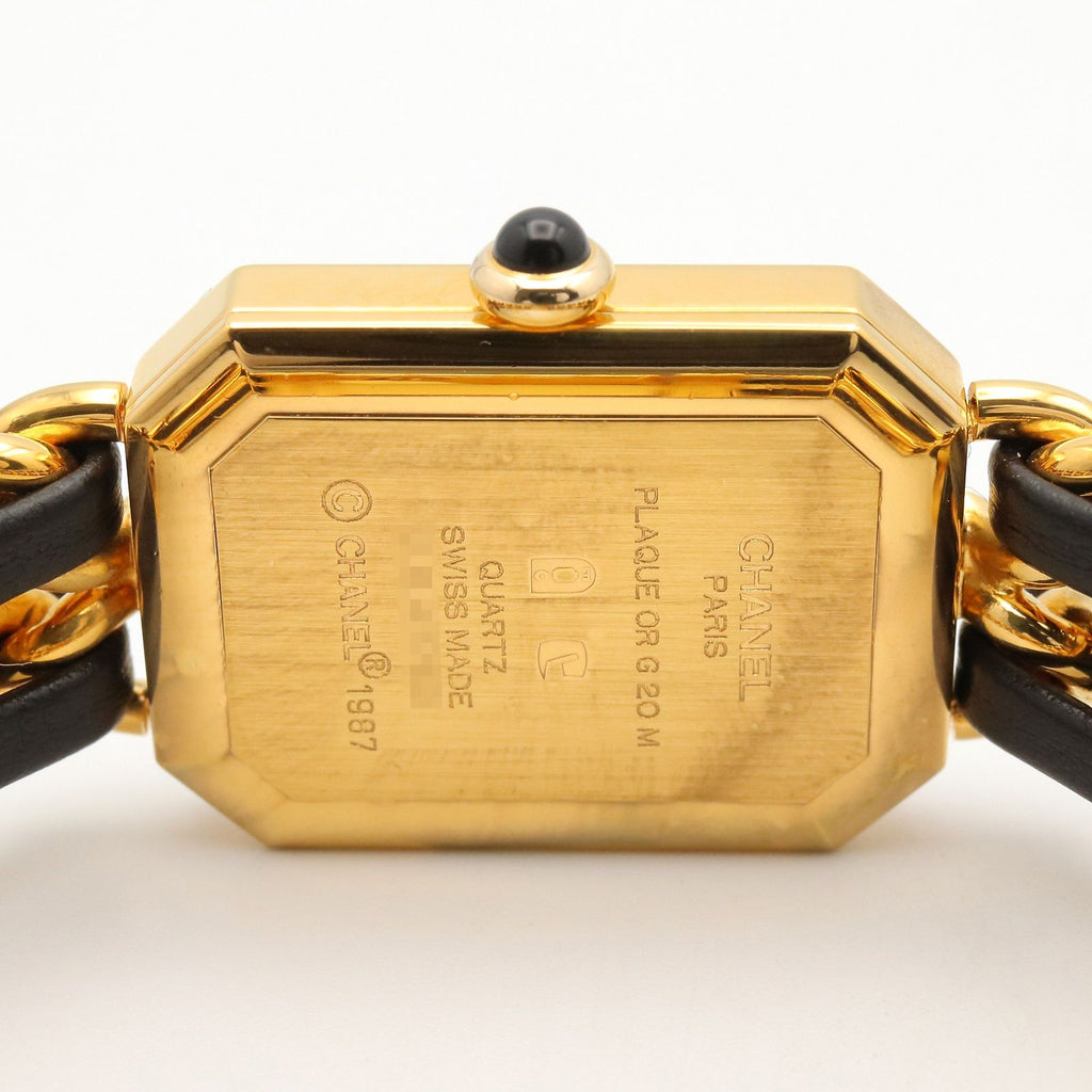 Chanel Watch Premiere M Black Leather — view 6