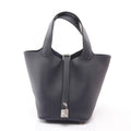 Hermes Handbag Picotin Lock PM Blue New Leather
