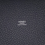 Hermes Handbag Picotin Lock PM Blue New Leather — view 4