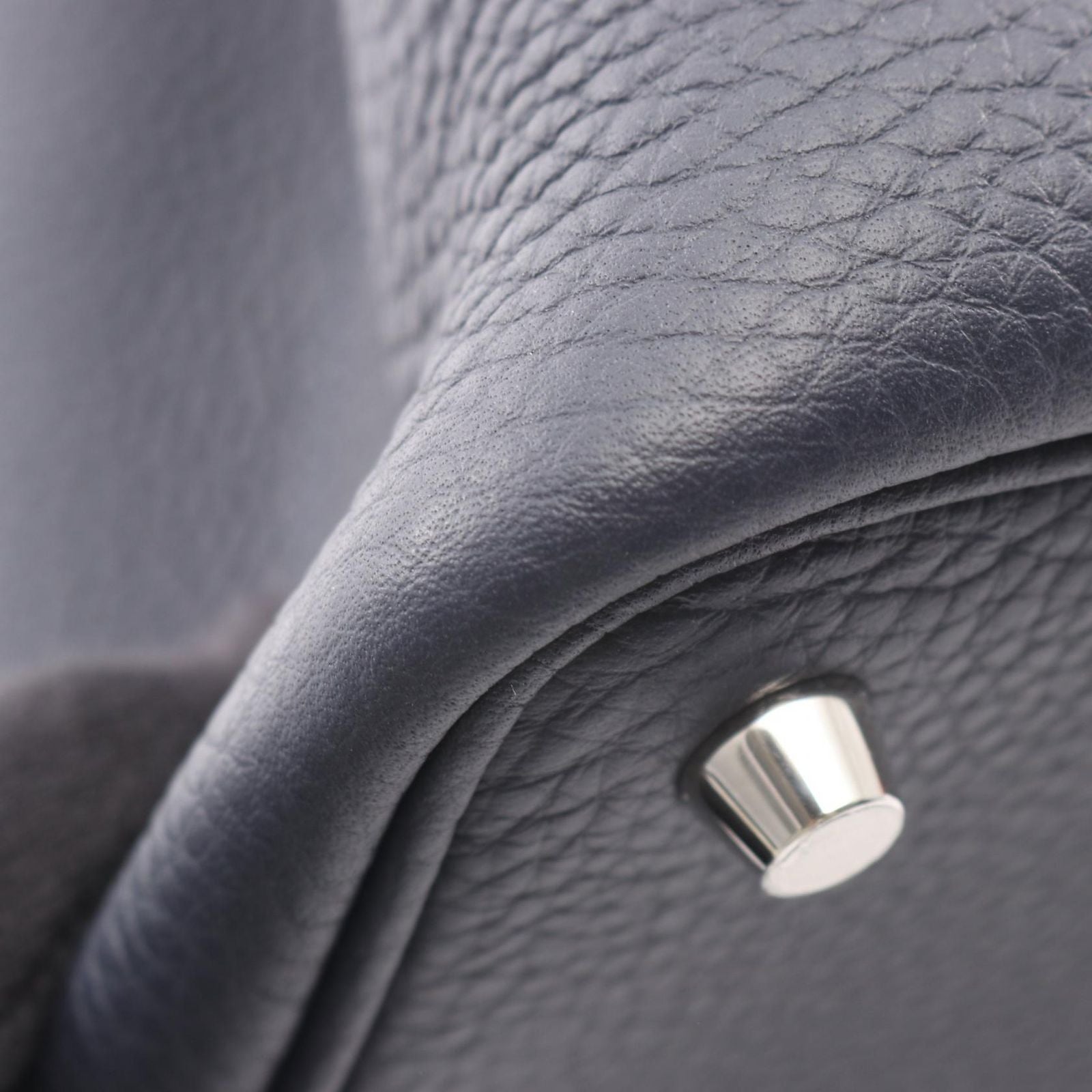 Hermes Handbag Picotin Lock PM Blue New Leather — view 6