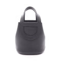 Hermes Handbag in the Loop 18 Black Leather