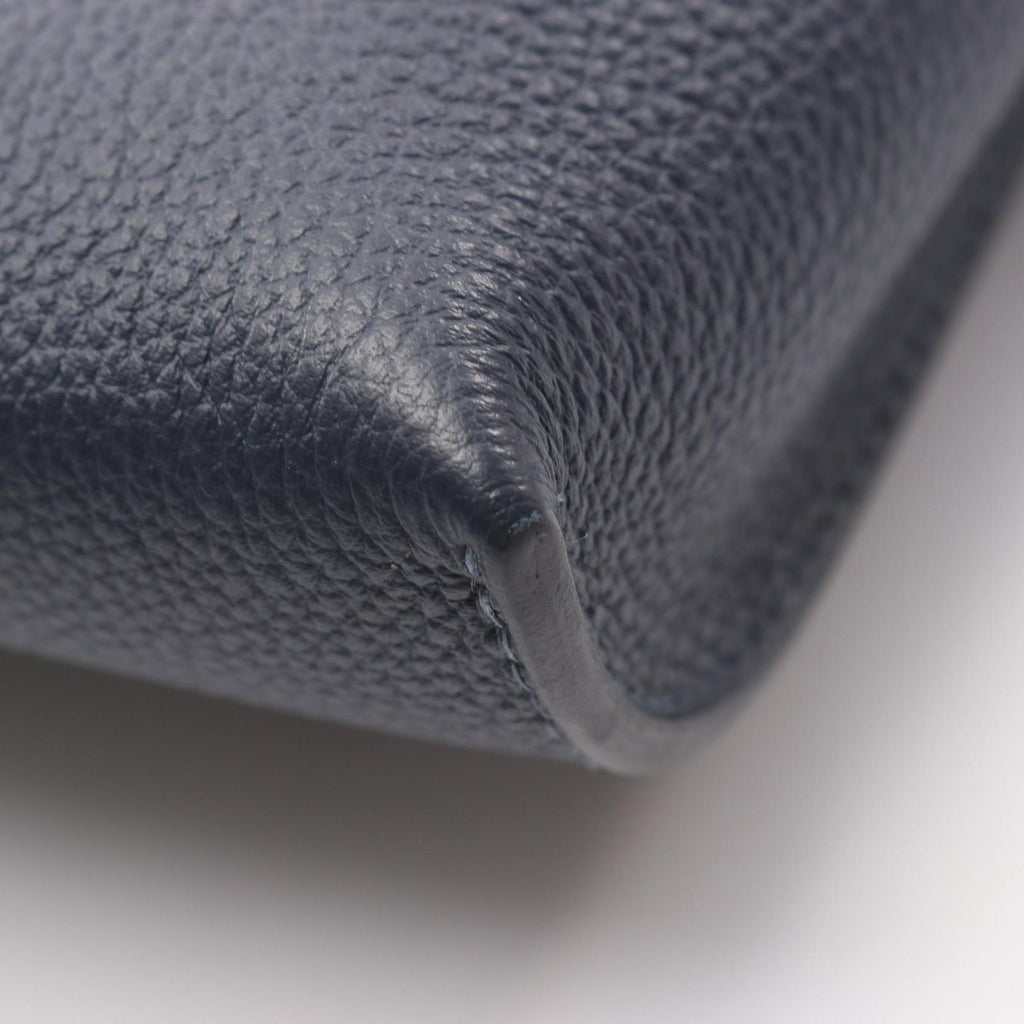 Hermes Shoulder Bag Vido Posh Blue Nuit Leather — view 6