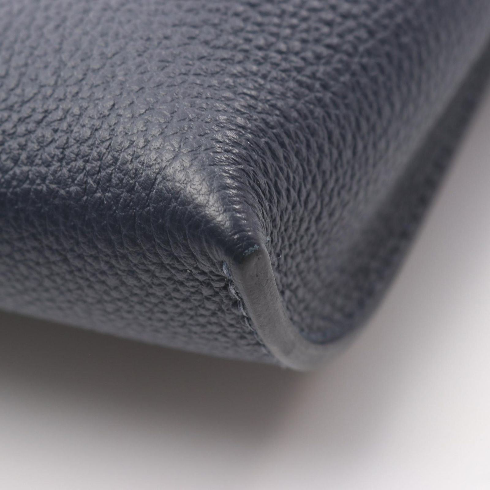 Hermes Shoulder Bag Vido Posh Blue Nuit Leather — view 6