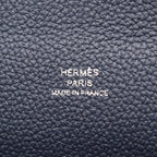 Hermes Shoulder Bag Vido Posh Blue Nuit Leather — view 4