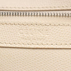 Celine Tote Vertical Small Cover 2-Way White Black Leather — view 4