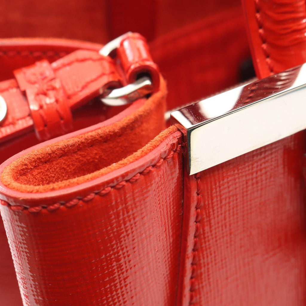 Fendi Handbag Petite 2-Way Red Patent Leather Petit Toujour Shoulder — view 5