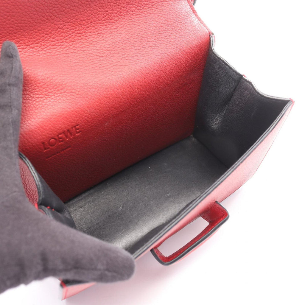 Loewe Shoulder Bag Barcelona Red Leather — view 3
