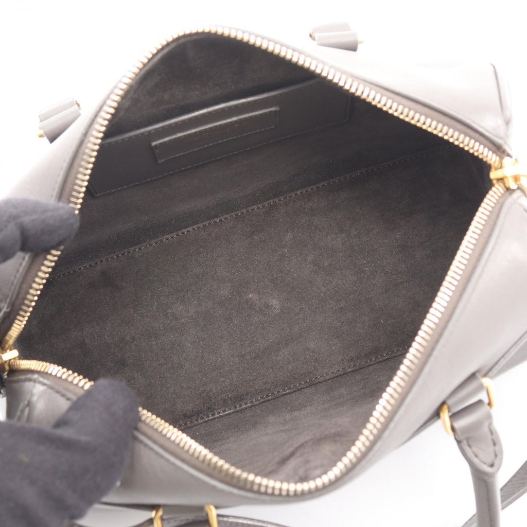Saint Laurent Paris Handbag Baby Duffle 2-Way Gray Leather — view 3
