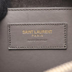 Saint Laurent Paris Handbag Baby Duffle 2-Way Gray Leather — view 4