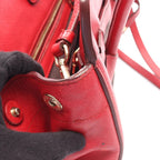 Prada Handbag Canapa Saffiano 2-Way Black Canvas Leather — view 6