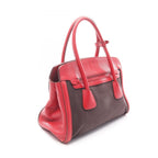Prada Handbag Canapa Saffiano 2-Way Black Canvas Leather — view 2