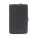 Bottega Veneta Bifold Wallet Intrecciato Black Leather