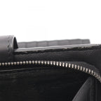 Bottega Veneta Bifold Wallet Intrecciato Black Leather — view 9