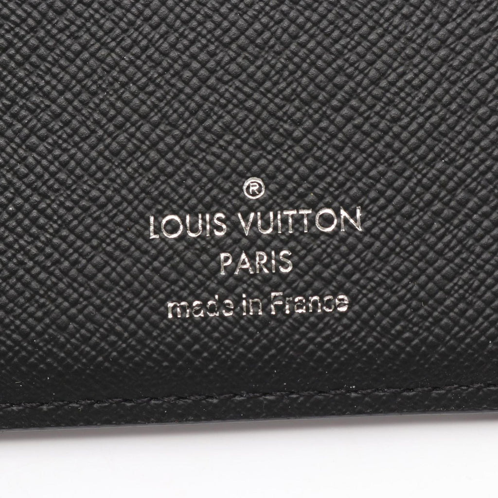 Louis Vuitton Bifold Wallet Portefeuille Brazza Damier Graphite Canvas Leather — view 5