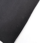 Saint Laurent Paris Clutch Rive Gauche Black White Canvas Leather — view 5