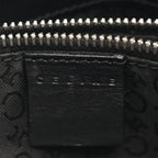 Celine Tote C Macadam Black Canvas Leather C — view 4