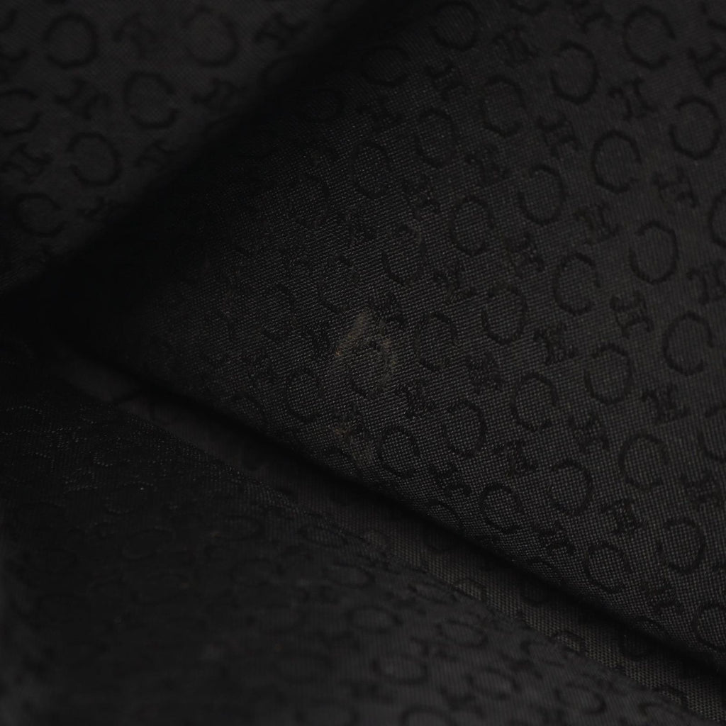 Celine Tote C Macadam Black Canvas Leather C — view 5