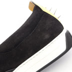 Fendi Slip on Monster Star Bugs Eye Studs Suede Leather Shoes — view 9